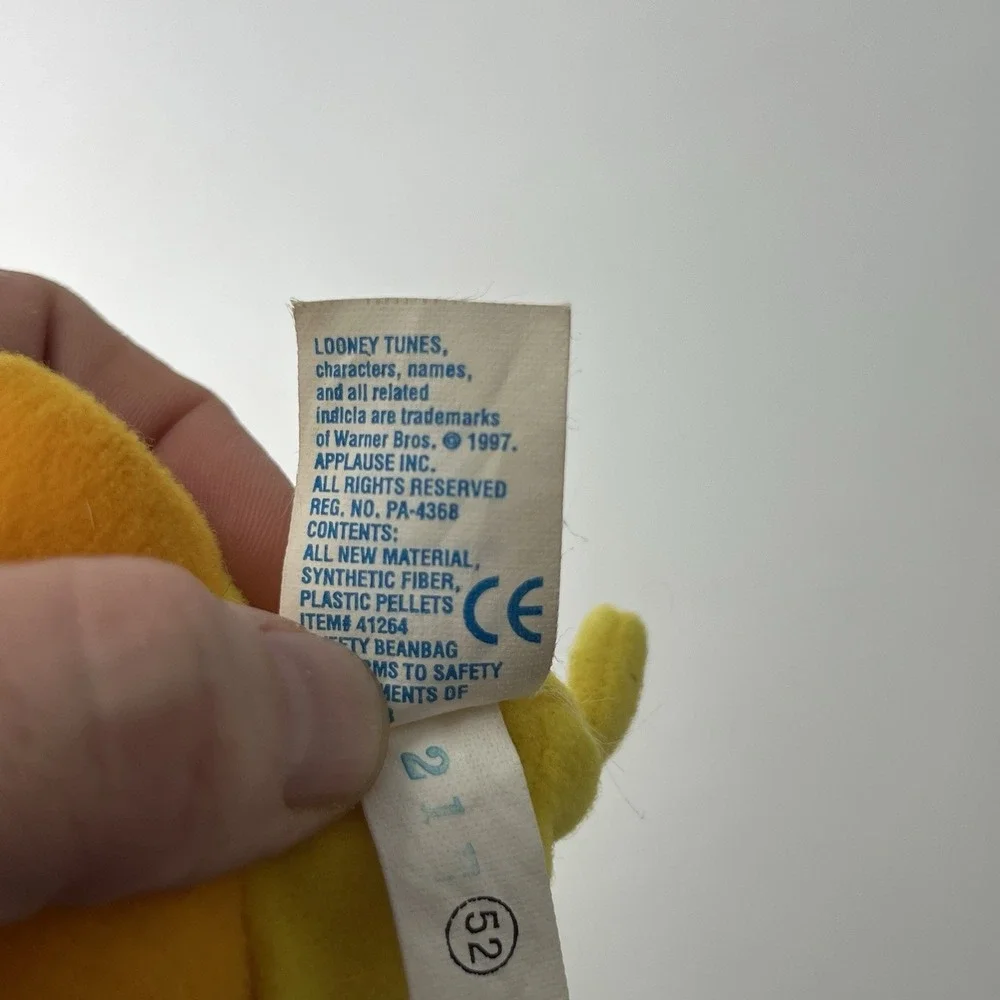 ✨Vintage 1997 Tweety‎ Bird Plush 7
